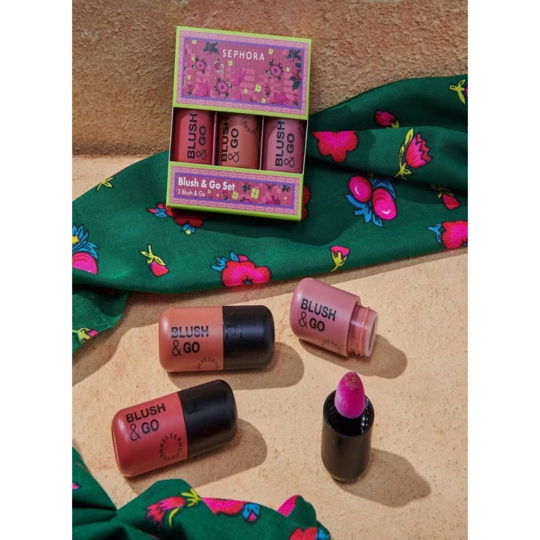Sephora Collection Blush &amp; Go Trio Set – 3-piece