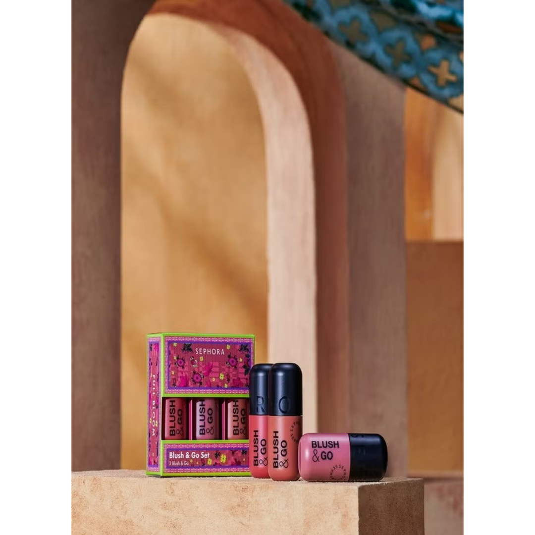 Sephora Collection Blush &amp; Go Trio Set – 3-piece