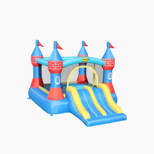 Happy Hope Castle Bouncer with Double Slide