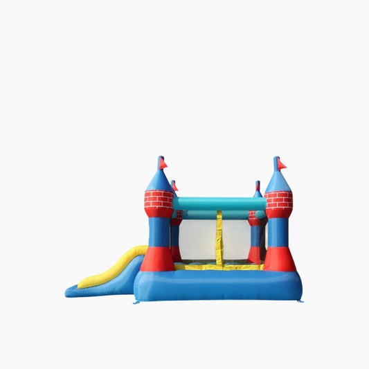 Happy Hope Castle Bouncer with Double Slide
