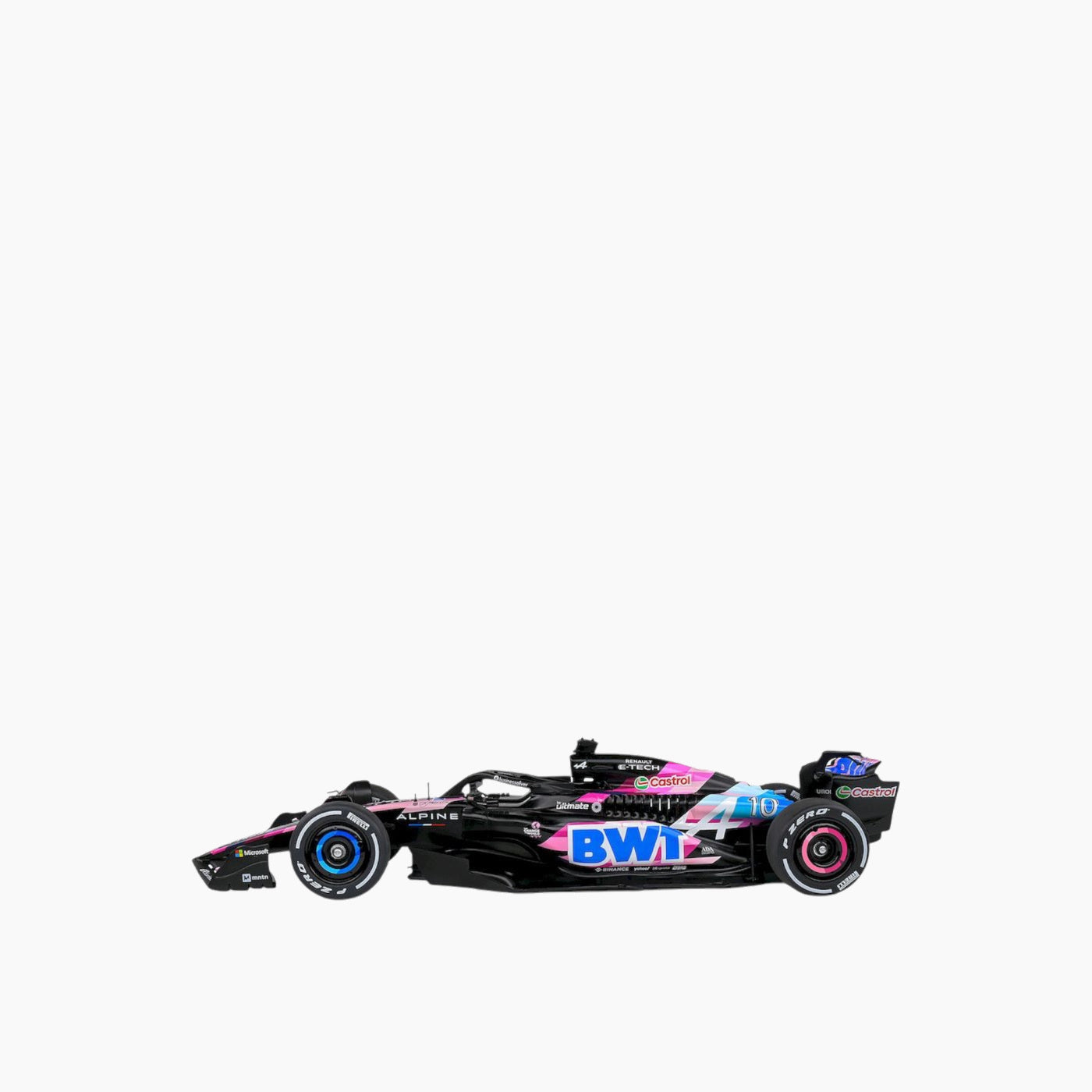 Simba Alpine A524 F1 Presentation Car 2023 – Pierre Gasly (Pink) 1:18 Diecast