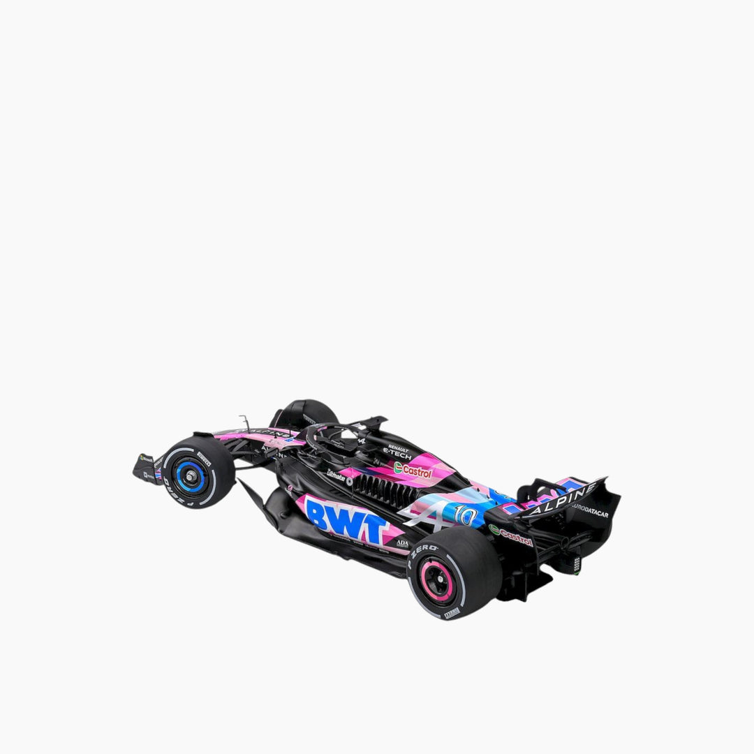 Simba Alpine A524 F1 Presentation Car 2023 – Pierre Gasly (Pink) 1:18 Diecast