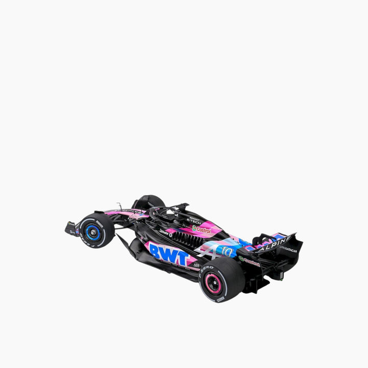 Simba Alpine A524 F1 Presentation Car 2023 – Pierre Gasly (Pink) 1:18 Diecast