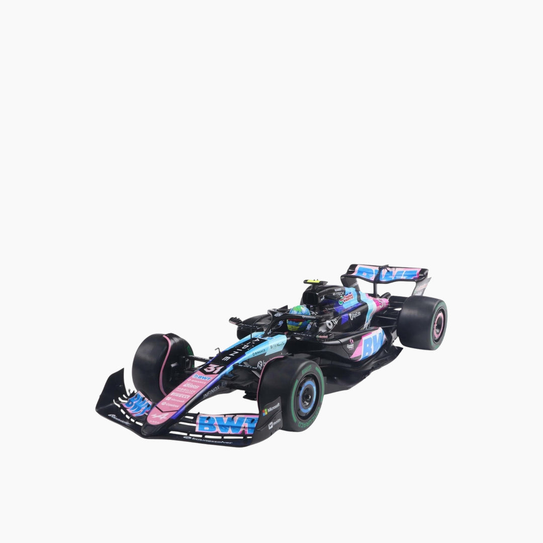 Simba Alpine A524 F1 Brazilian GP 2023 – Esteban Ocon (Blue) 1:18 Diecast Model