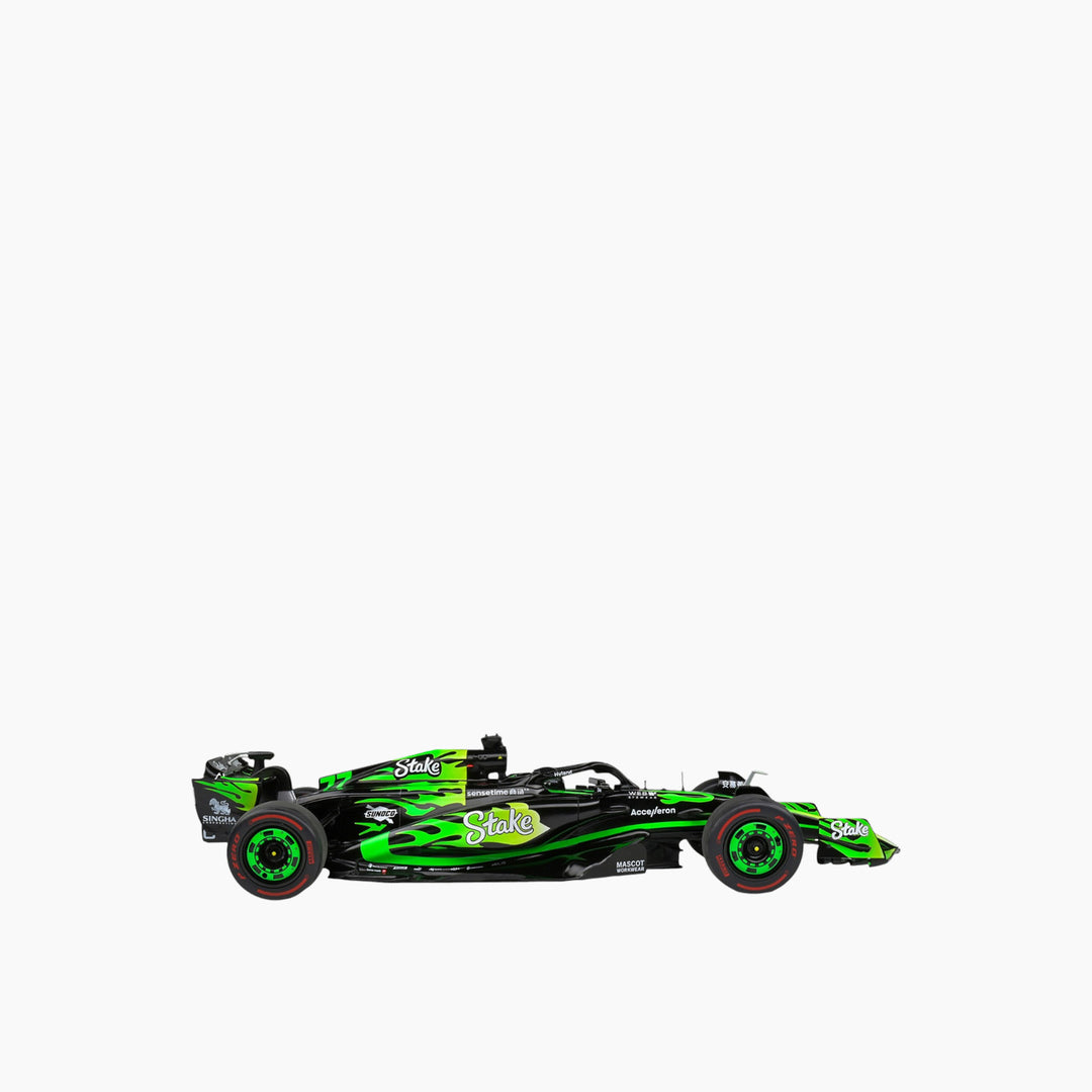Simba Kick Sauber C44 F1 Las Vegas GP 2023 – Valtteri Bottas (Black) 1:18 Diecast Model