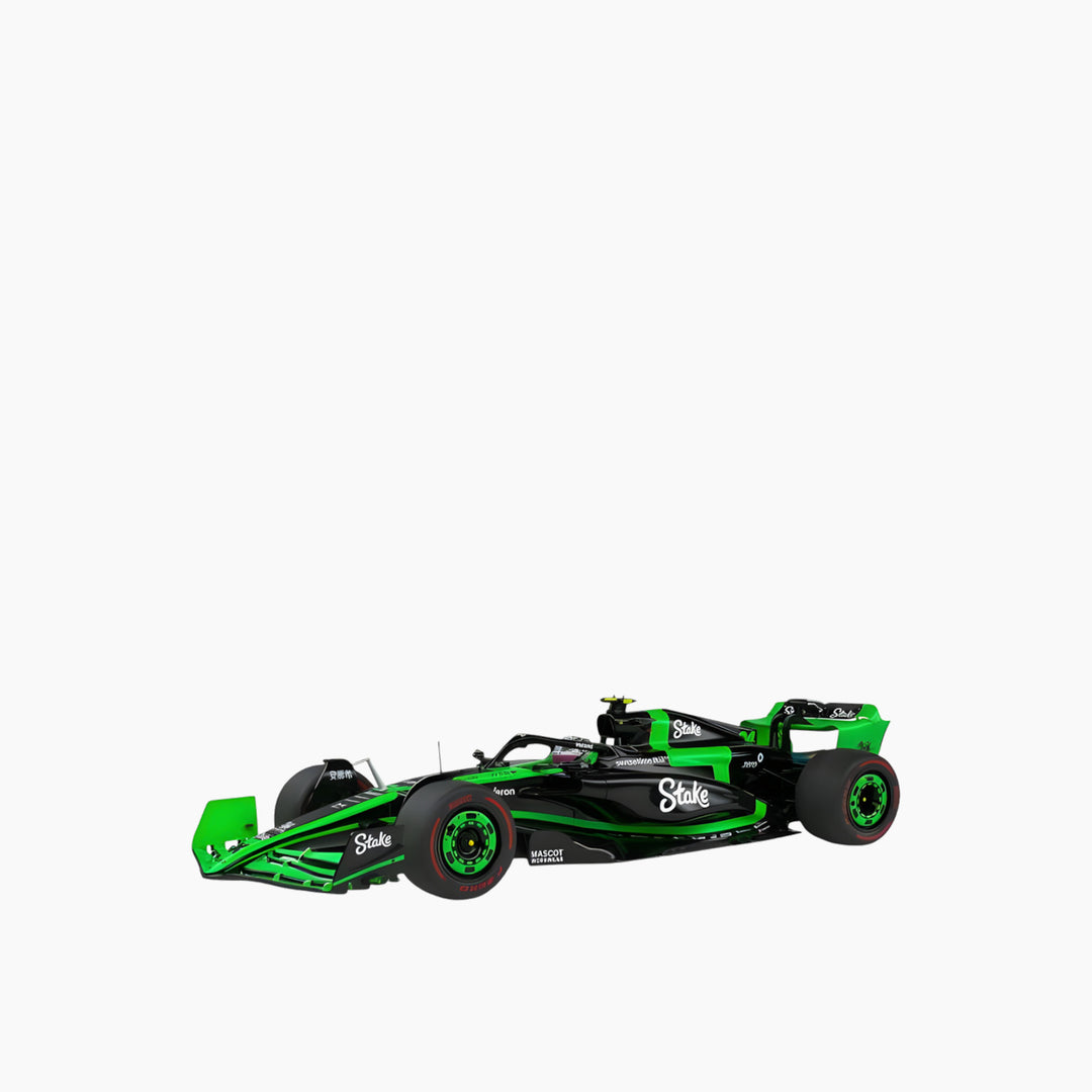 Simba  Kick Sauber C44 F1 Bahrain GP 2023 – Zhou Guanyu (Black) 1:18 Diecast Model