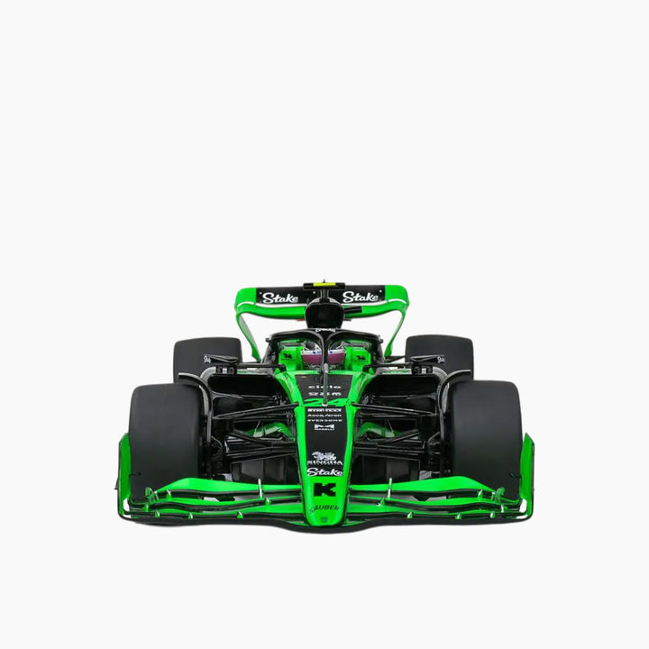 Simba  Kick Sauber C44 F1 Bahrain GP 2023 – Zhou Guanyu (Black) 1:18 Diecast Model