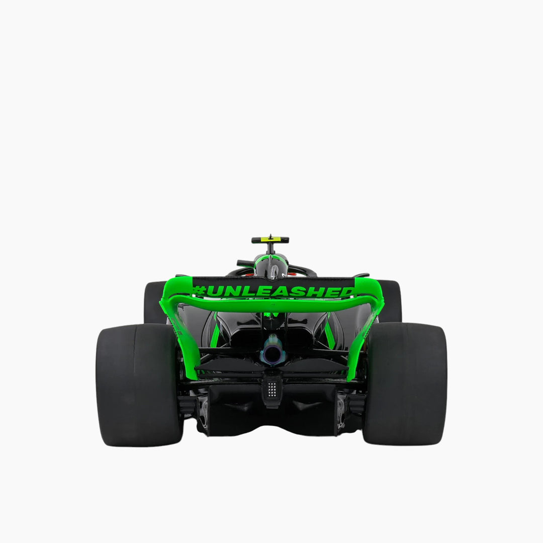 Simba  Kick Sauber C44 F1 Bahrain GP 2023 – Zhou Guanyu (Black) 1:18 Diecast Model