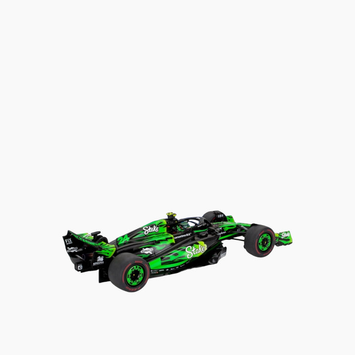 Simba Kick Sauber C44 F1 Las Vegas GP 2023 – Zhou Guanyu (Black) 1:18 Diecast Model
