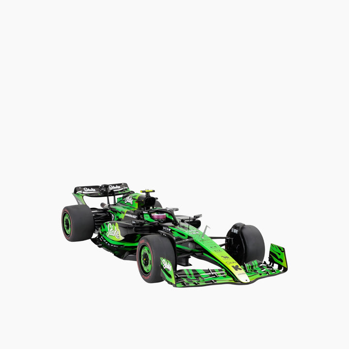 Simba Kick Sauber C44 F1 Las Vegas GP 2023 – Zhou Guanyu (Black) 1:18 Diecast Model