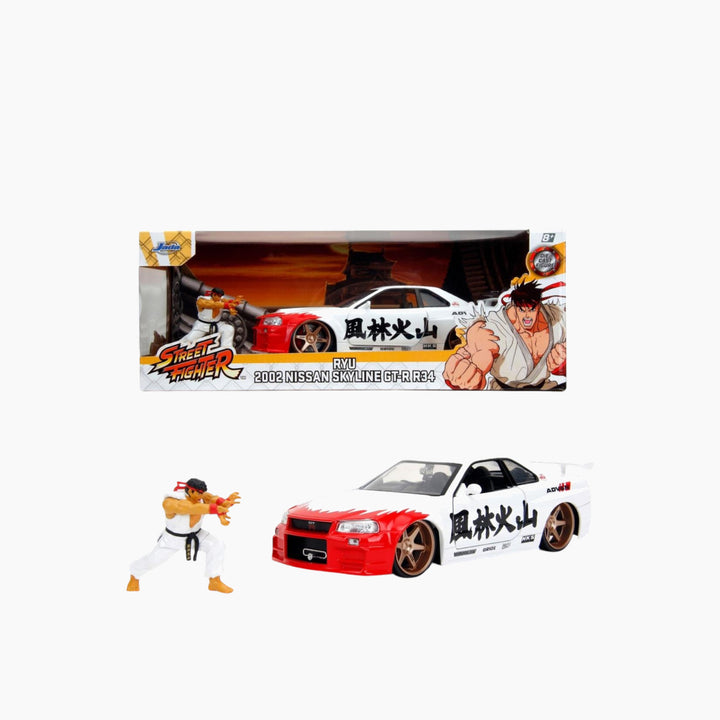Simba Street Fighter Nissan Skyline Gtr 1:24