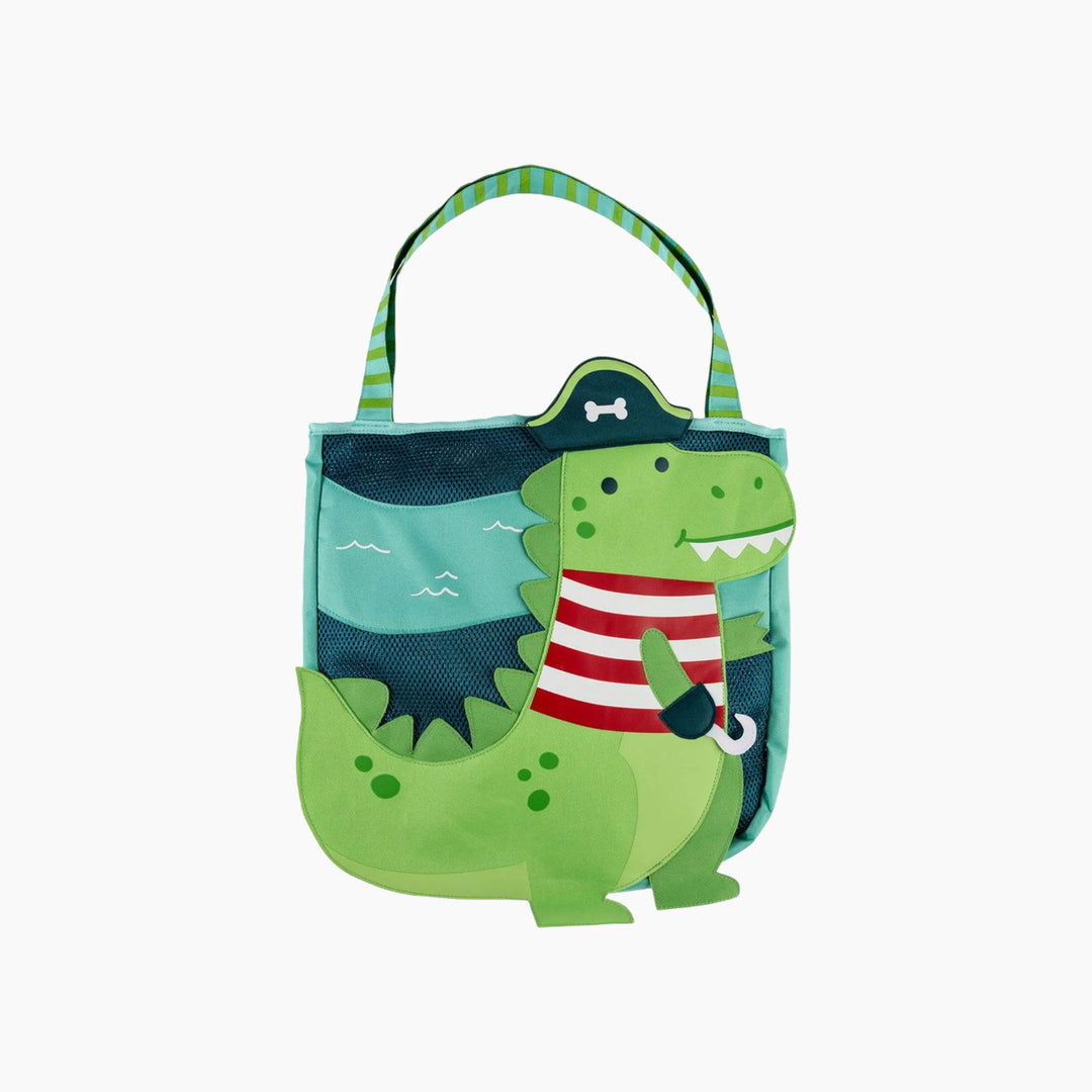 Stephen Joseph rainbow beach tote with sand toy play set