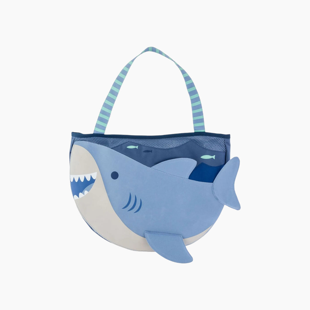 Stephen Joseph rainbow beach tote with sand toy set