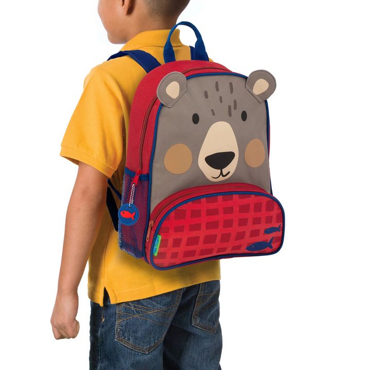 Stephen Joseph Bear backpack for children