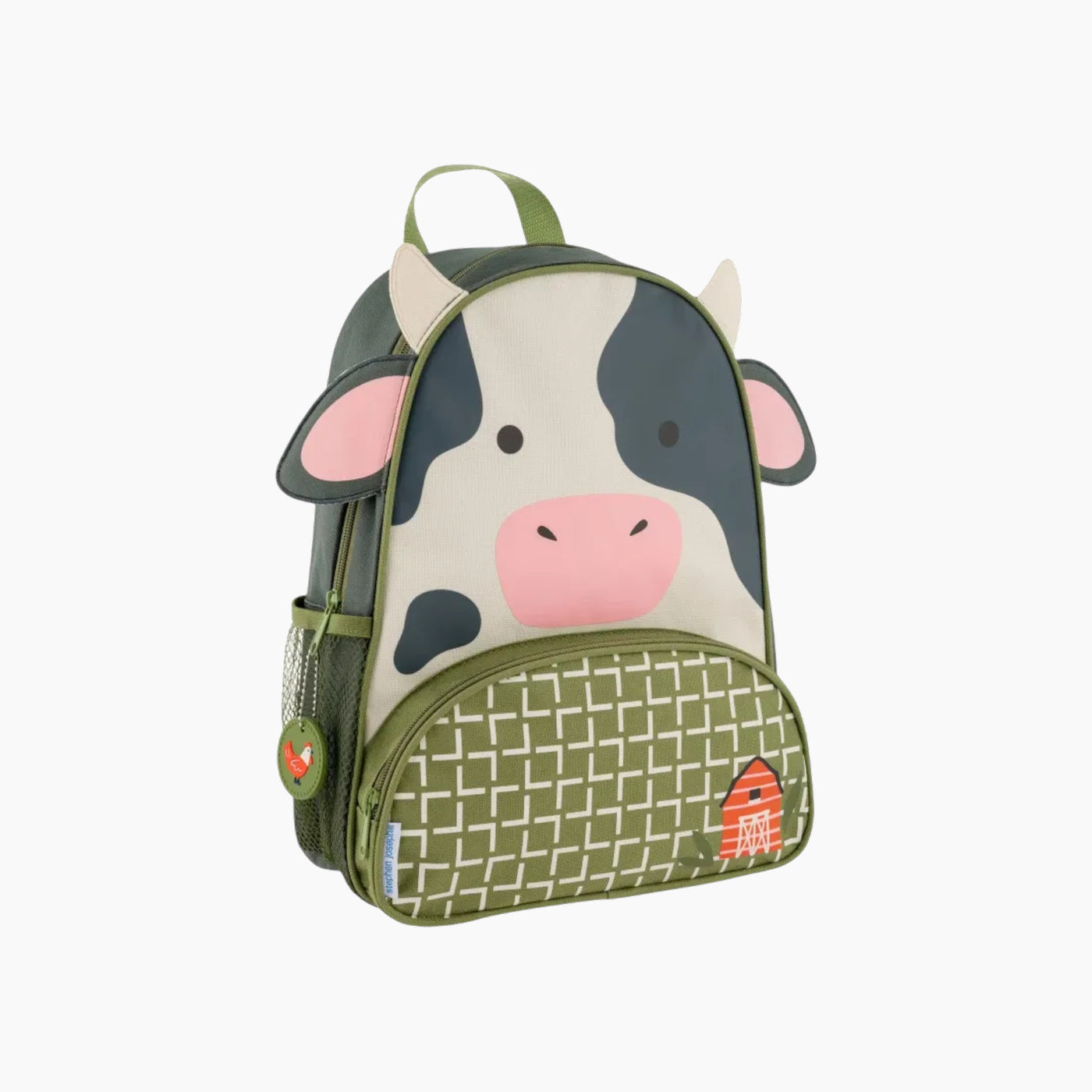 Stephen Joseph Sidekick Backpack with cow print