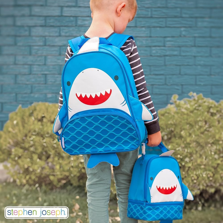Stephen Joseph Sidekicks backpack with shark design