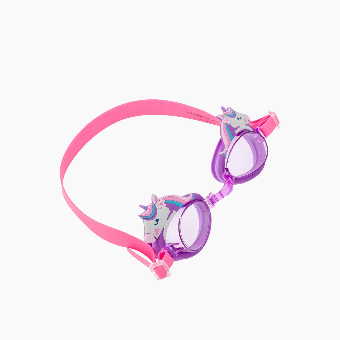 Stephen Joseph child-sized unicorn swim goggles with anti-fog lenses
