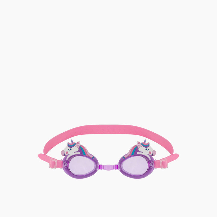 Stephen Joseph Unicorn swim goggles with anti-fog lenses