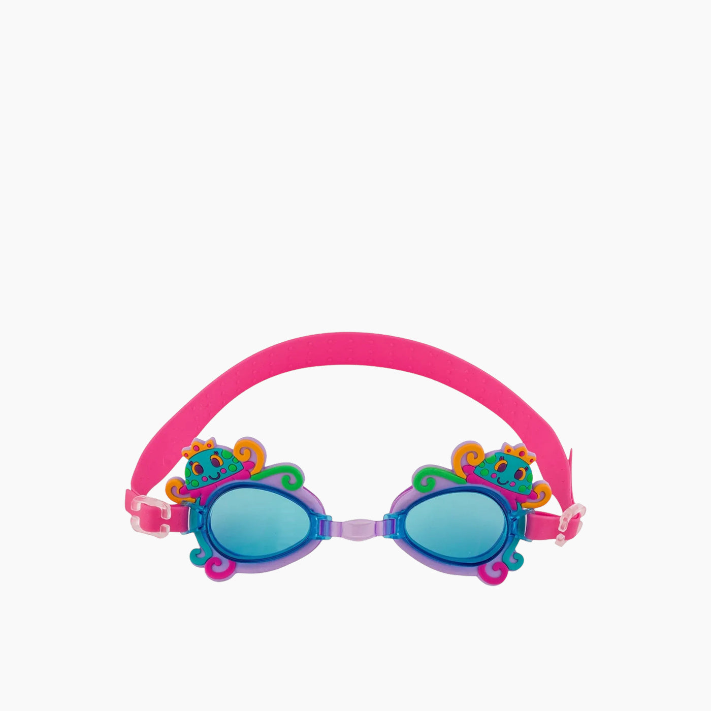 Stephen Joseph Jellyfish swim goggles with adjustable strap and carry case