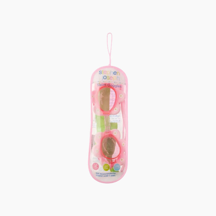 Stephen Joseph flower swim goggles with adjustable strap