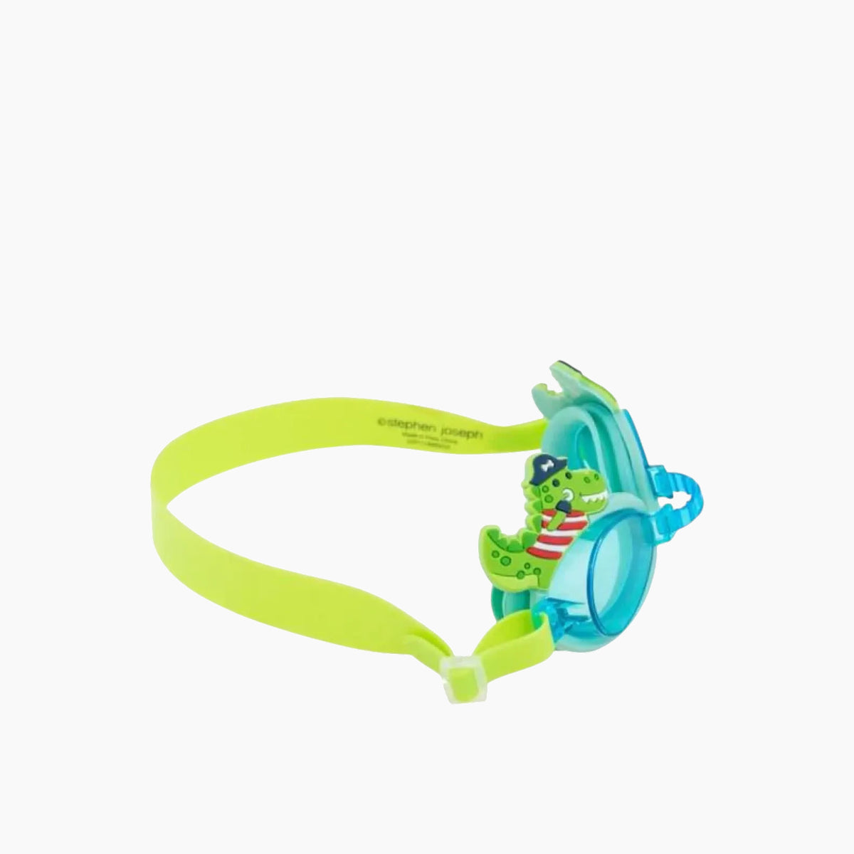 Stephen Joseph Dino Pirate swim goggles with adjustable strap
