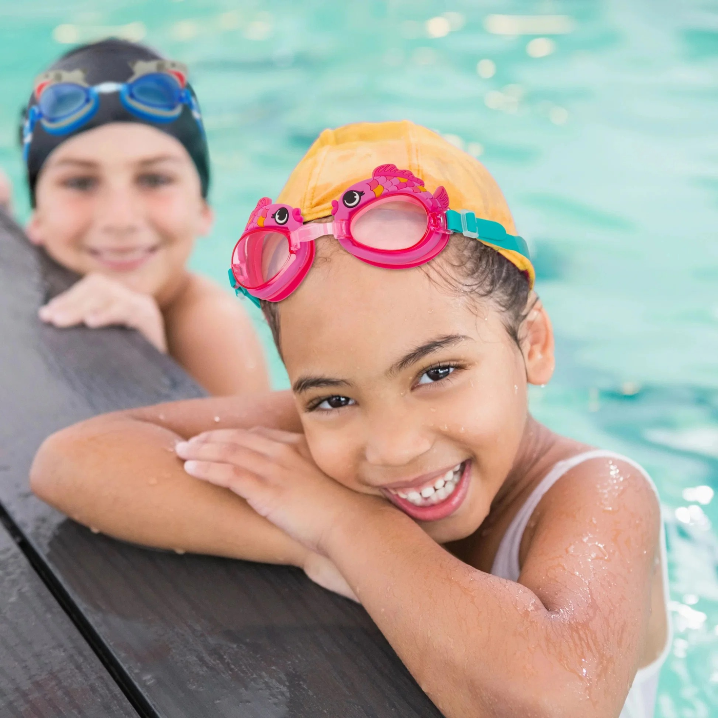 Stephen Joseph Axolotl swim goggles with adjustable strap