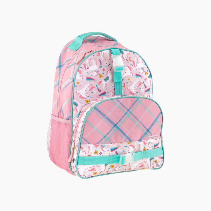Stephen Joseph all-over print unicorn backpack with padded straps