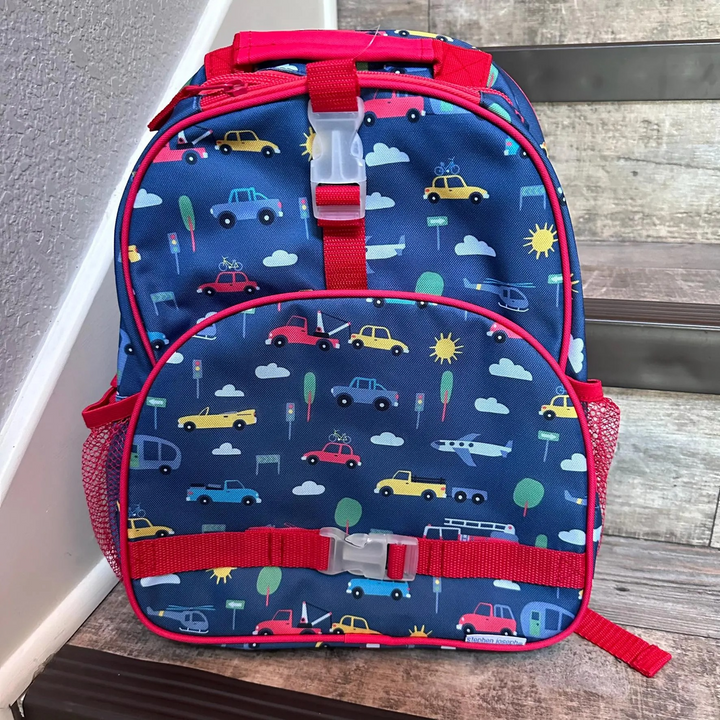 Stephen Joseph all-over print transportation backpack