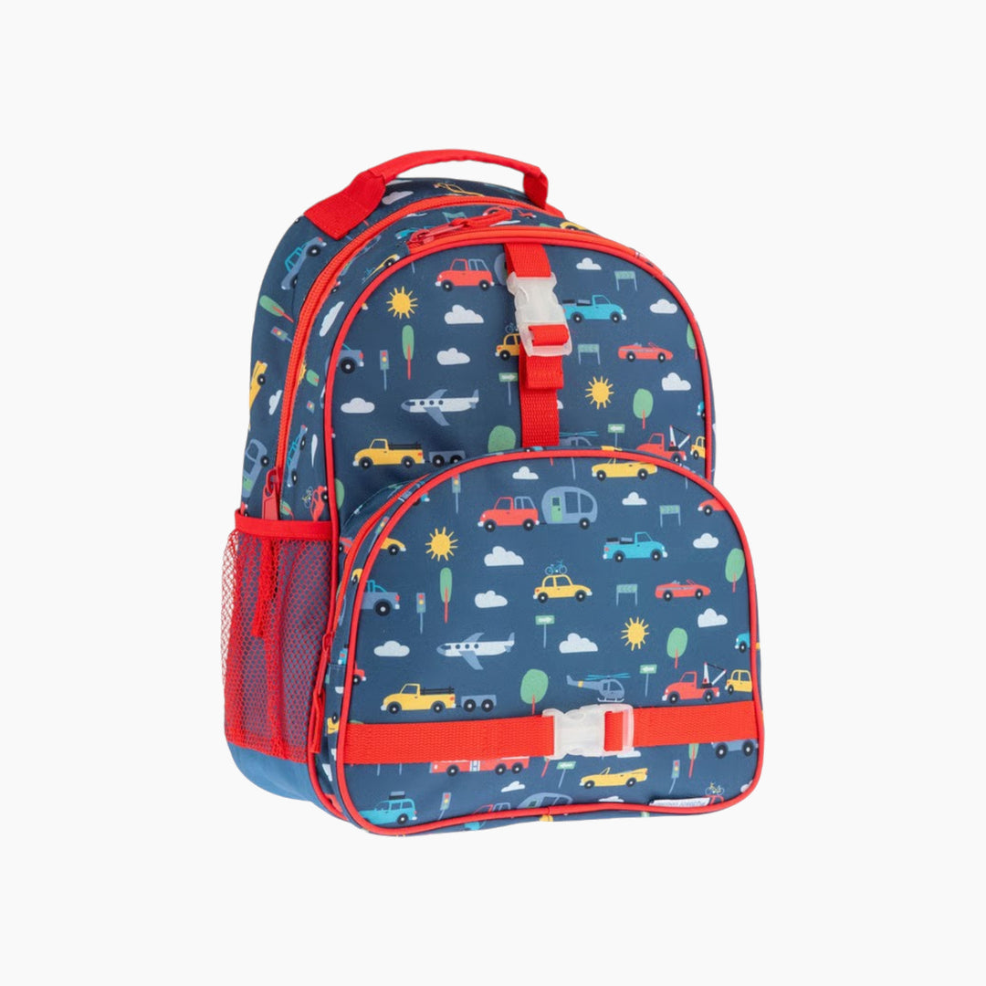 Stephen Joseph all-over print transportation backpack