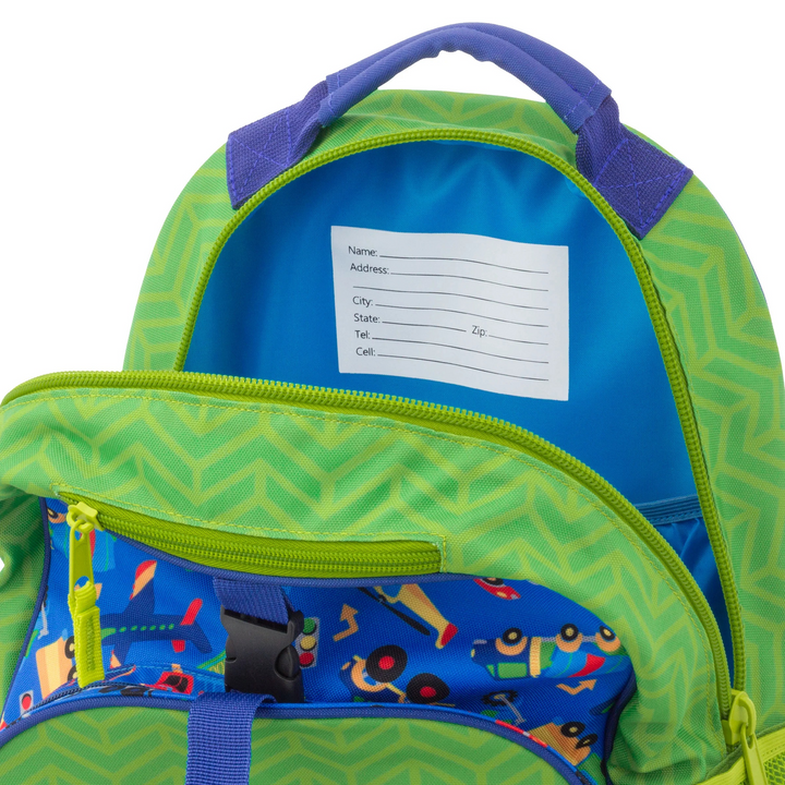 Stephen Joseph all over print transportation backpack