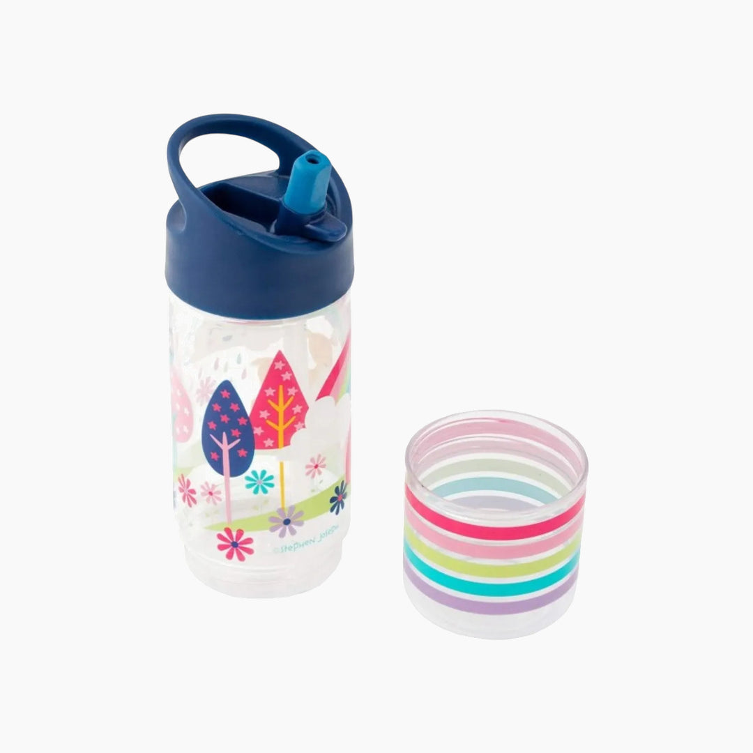 Stephen Joseph Flip Top Bottles With Snack Container Water Bottles