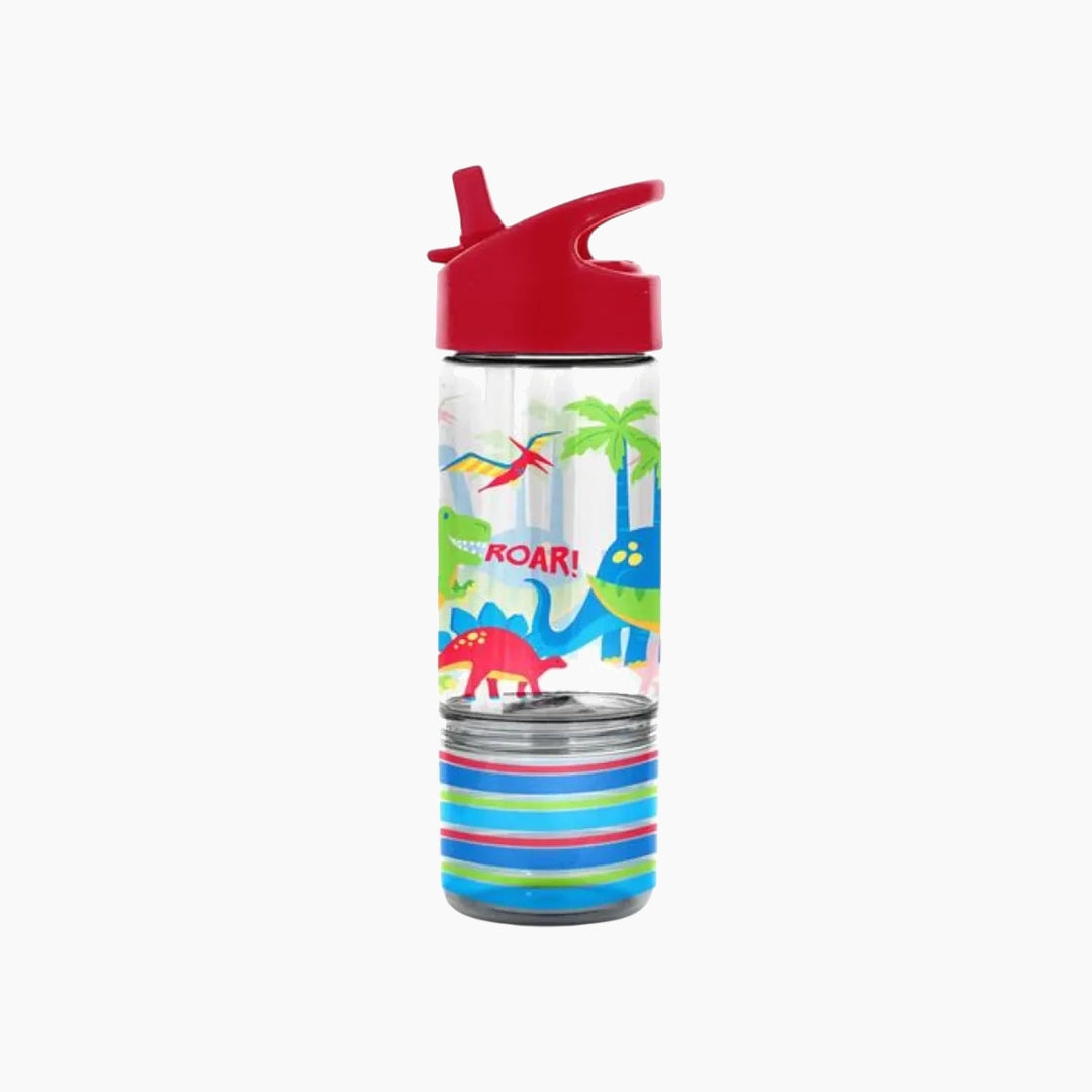 Stephen Joseph Flip Top Bottles With Snack Container Water Bottles