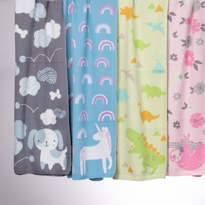 Stephen Joseph Knit Stroller Blanket