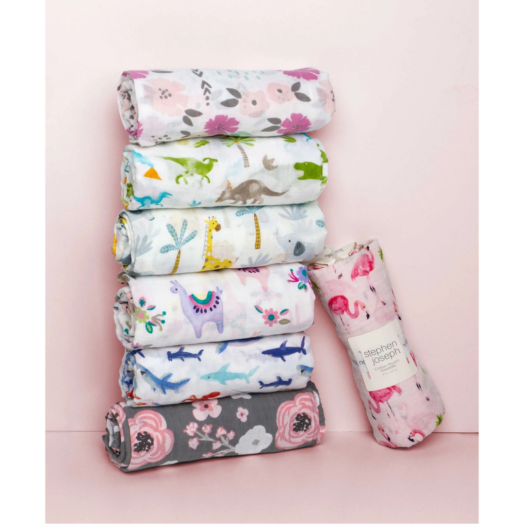 Stephen Joseph Muslin Blanket