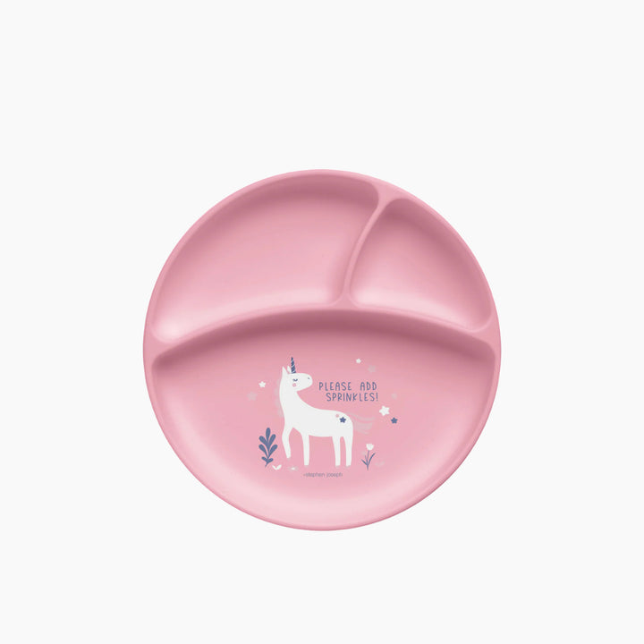 Stephen Joseph Silicone Baby Plate