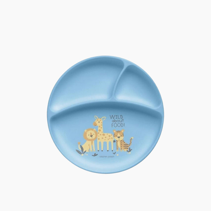 Stephen Joseph Silicone Baby Plate