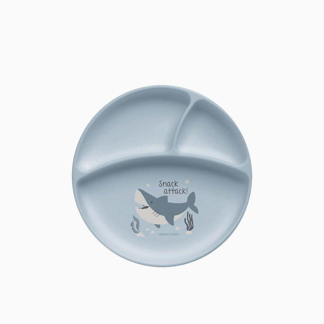 Stephen Joseph Silicone Baby Plate