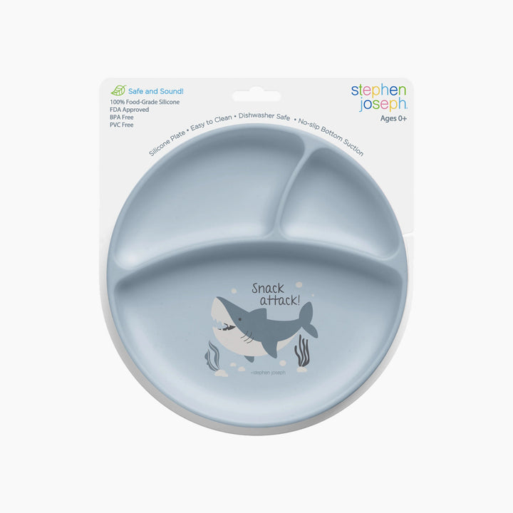 Stephen Joseph Silicone Baby Plate