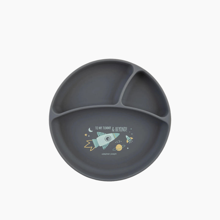 Stephen Joseph Silicone Baby Plate