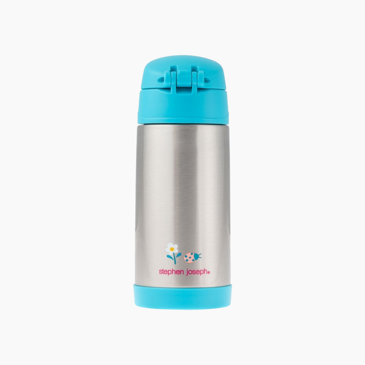 Stephen Joseph 24 ounce mushroom stainless steel bottle