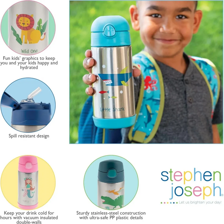 Stephen Joseph stainless steel insulated bottle