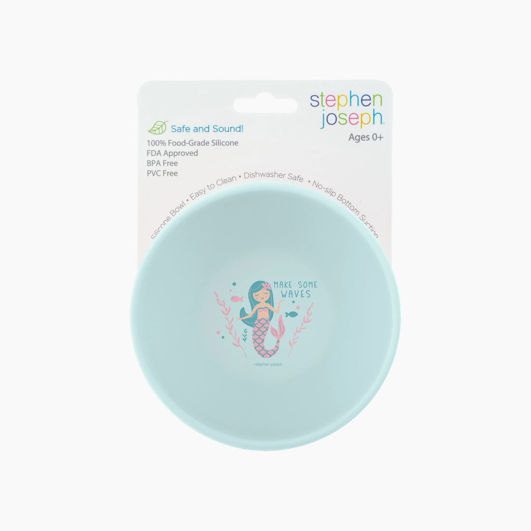 Stephen Joseph Silicone Bowl