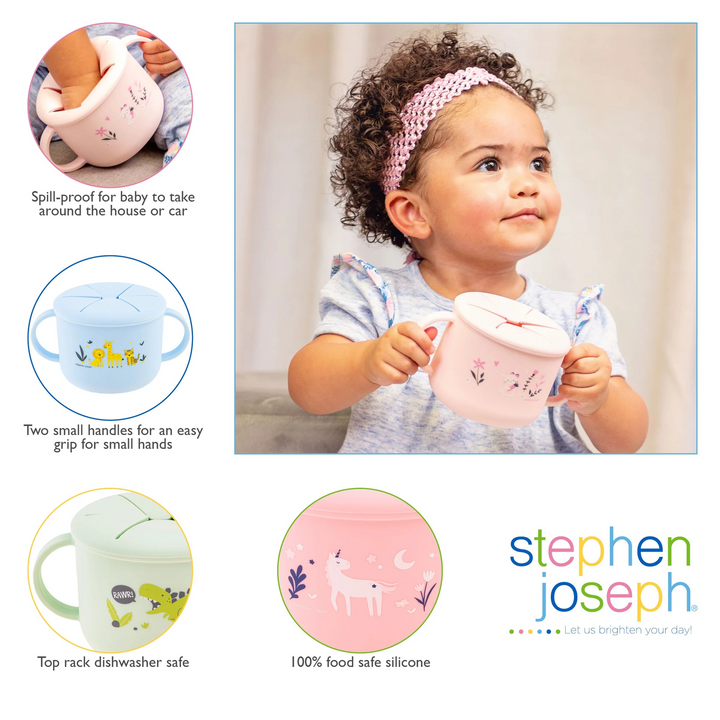 Stephen Joseph Silicone Snack Cup