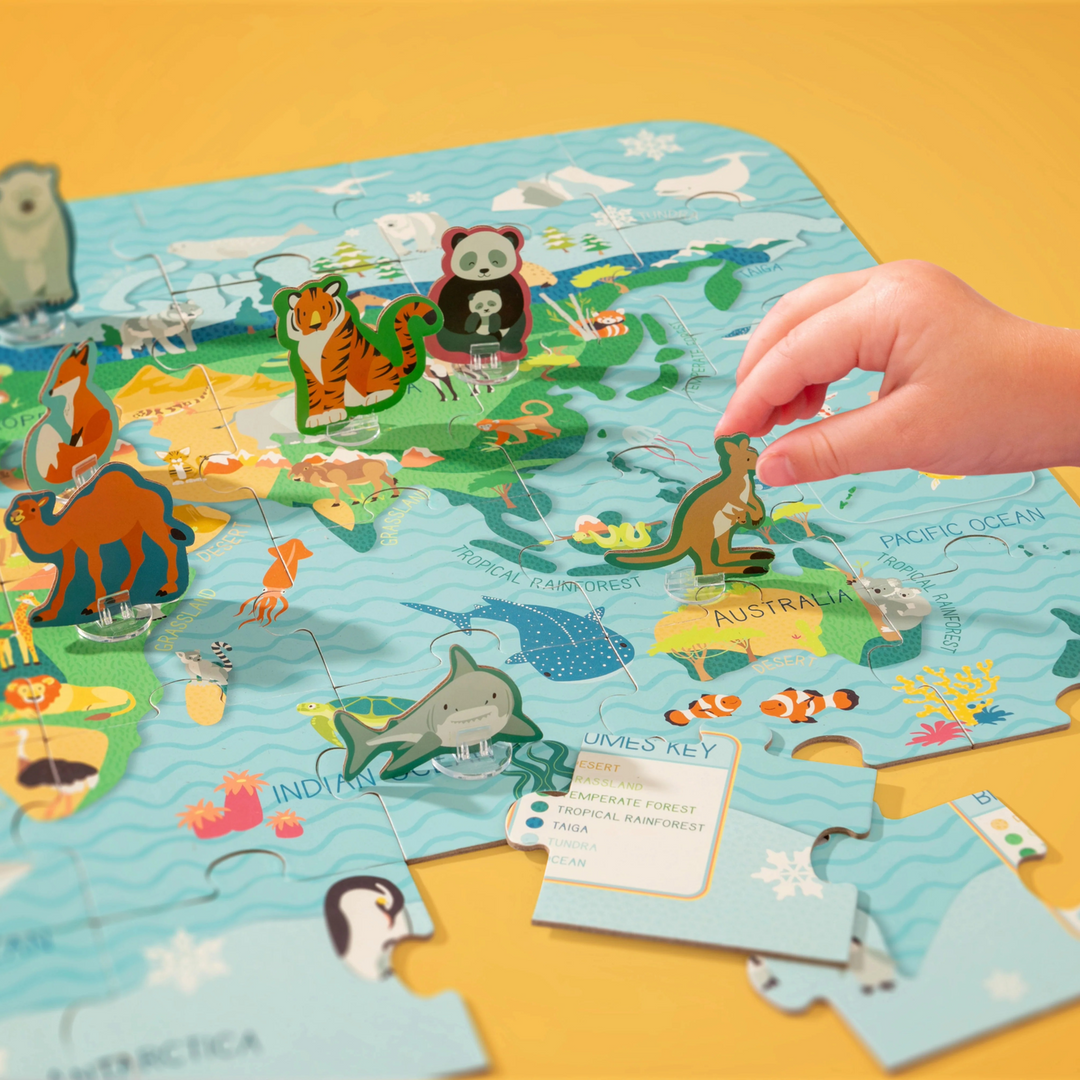 Stephen Joseph Animal Biomes Jigsaw Puzzle