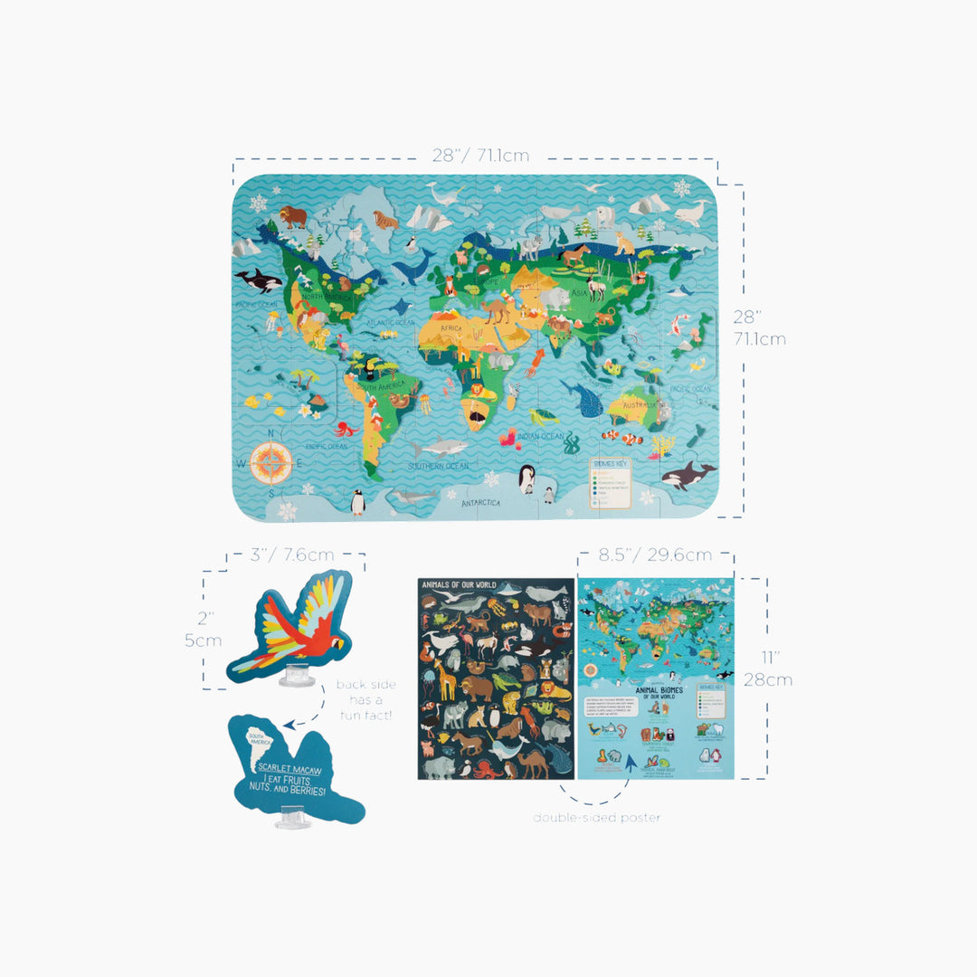 Stephen Joseph Animal Biomes Jigsaw Puzzle