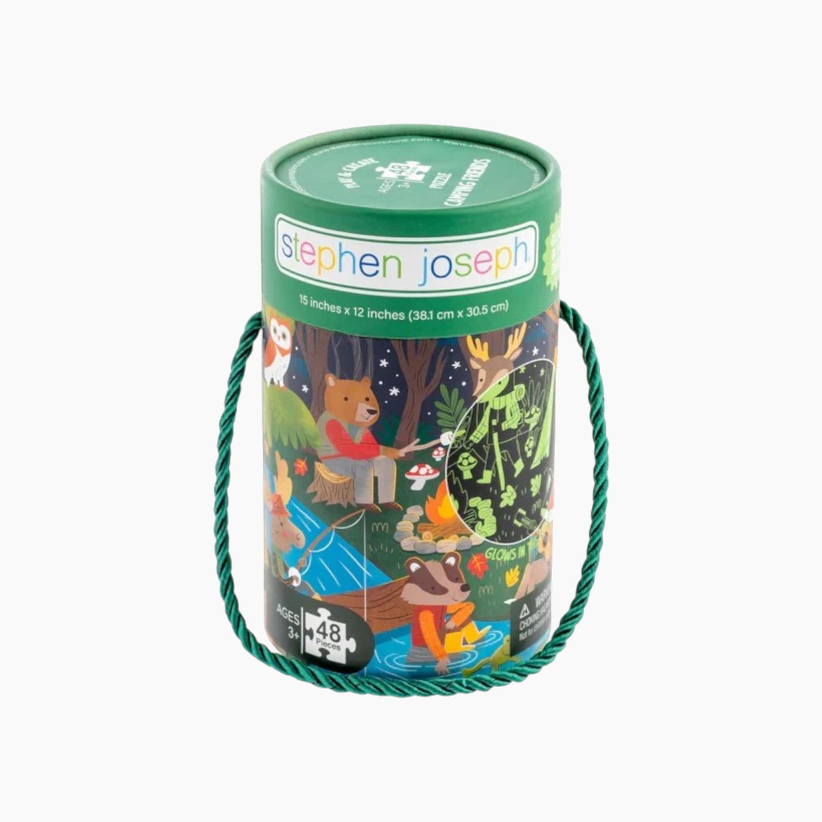 Stephen Joseph 25-piece outdoor jigsaw puzzle that glows in the dark