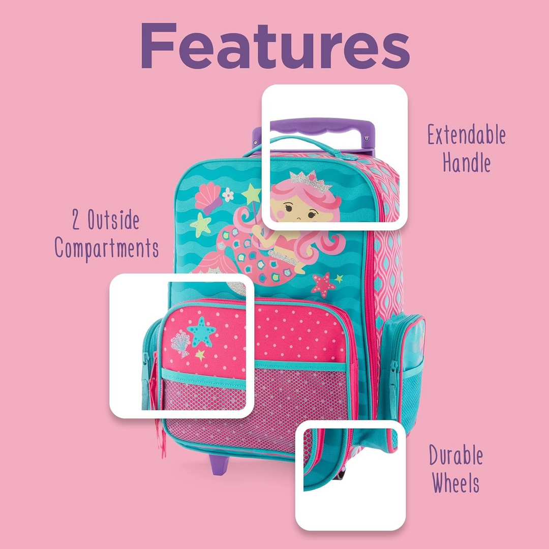 Stephen Joseph Classic Rolling Backpack
