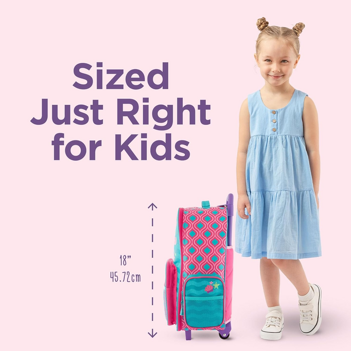 Stephen Joseph Classic Rolling Backpack