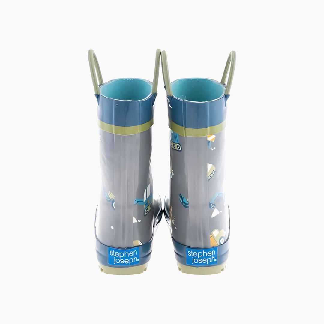 Stephen Joseph Construction Rain Boots