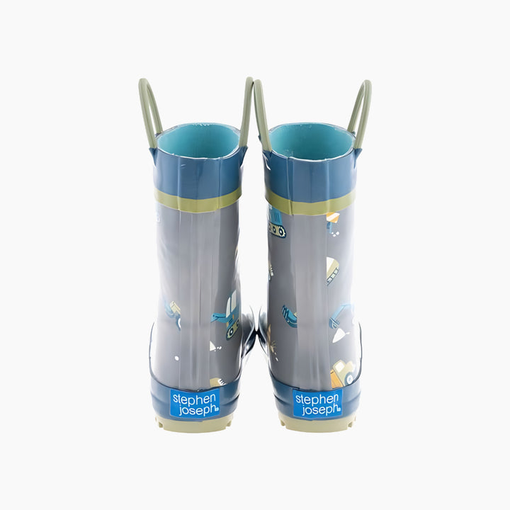 Stephen Joseph Construction Rain Boots